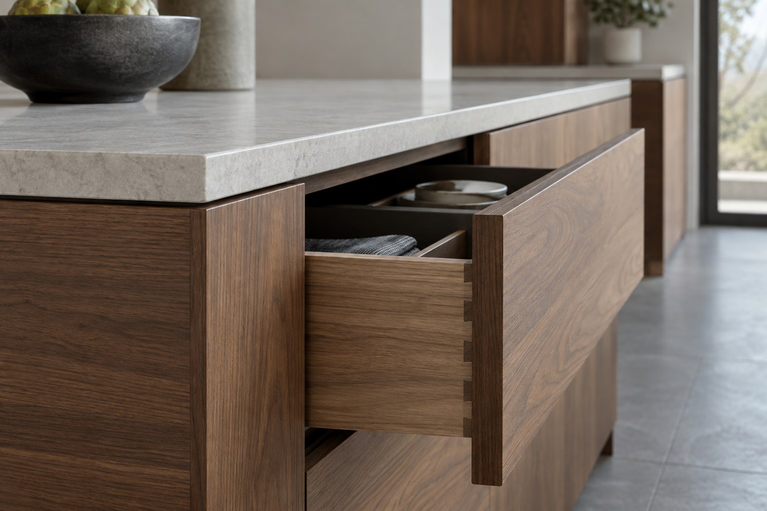 Детали мебели и фактуры материалов